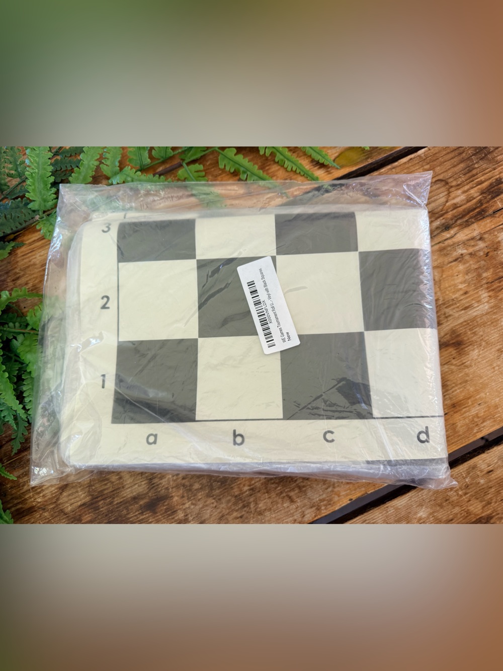 Vinyl Travel Chess Mat 20” x 20” NEW